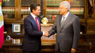 AMLO asegura transición "ordenada y pacífica" tras reunión con Peña Nieto