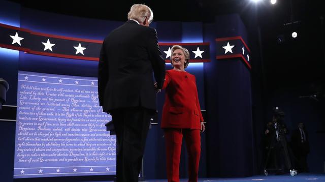 Clinton vs. Trump: Las mejores fotos del debate presidencial - 7