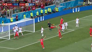 Inglaterra vs. Túnez: europeos erraron dos opciones de gol en el primer tiempo del duelo por Rusia 2018