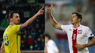 Repechaje UEFA: Zlatan o Lewandowski, solo uno podría llegar a Qatar para marcar su primer gol mundialista