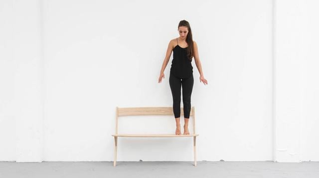 Leaning Bench: Un mueble que desafía la gravedad - 1
