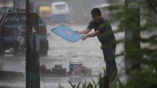 Pronostican lluvias y tormentas eléctricas en diez regiones del país