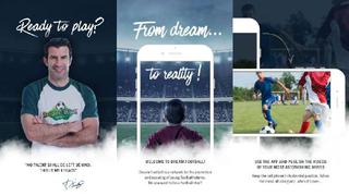 Figo lanzó app para cazar nuevos talentos en el fútbol