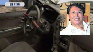 Jimmy Santi: desmantelaron auto del cantante en Jesús María