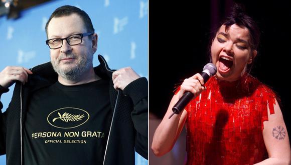 Lars Von Trier y Björk. (Fotos: Agencias)