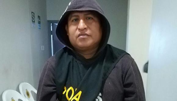 Yerson Freddy Inchicsana Barrientos, de 44 años, se encuentra detenido desde el 18 de julio. (Fiscalía)