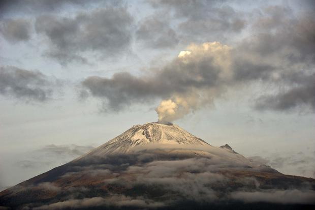 Popocatépetl volcano is located in Mexican territory (Photo: AFP)