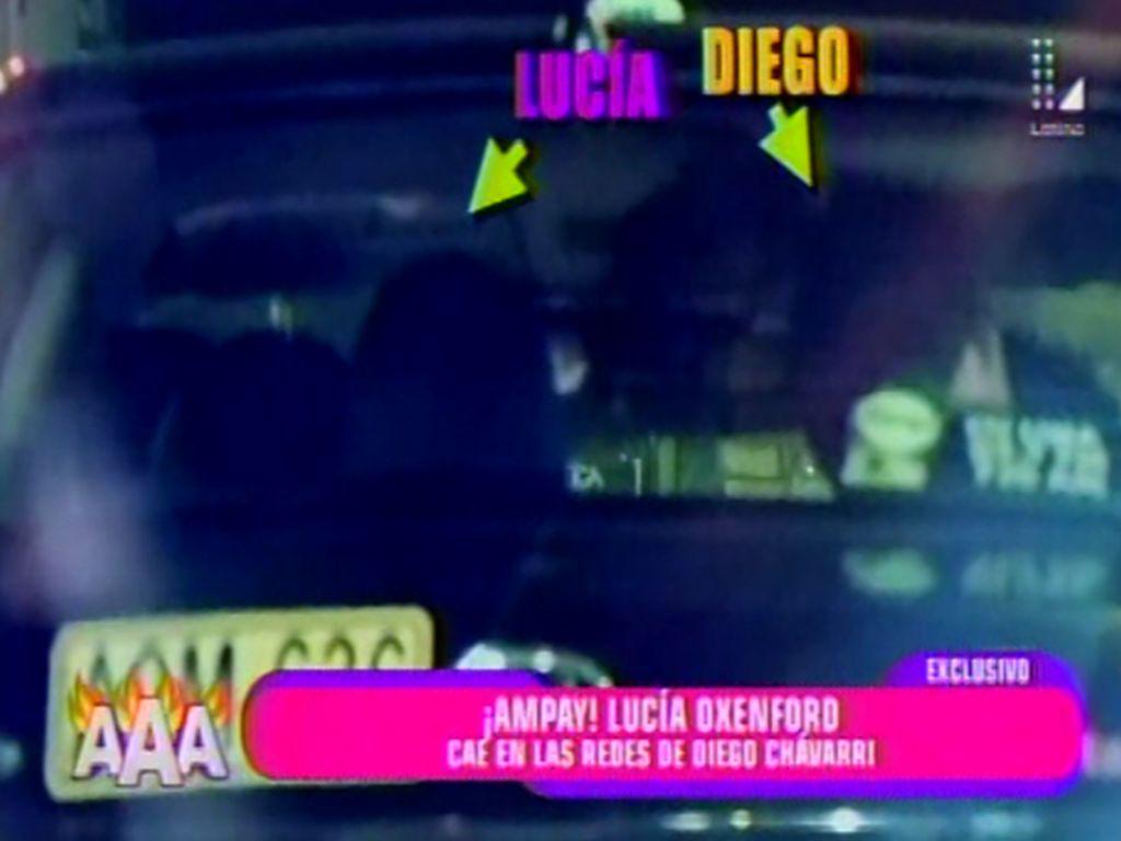 Lucían Oxenford y Diego Chávarri fueron captados juntos