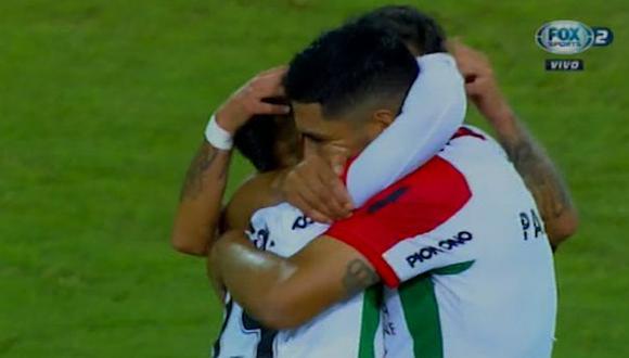 Palestino vs. Alianza Lima: Ahumada marcó golazo para el 3-0 luego de una gran jugada colectiva | VIDEO. (Video: FOX Sports 2 / Foto: Captura de pantalla)