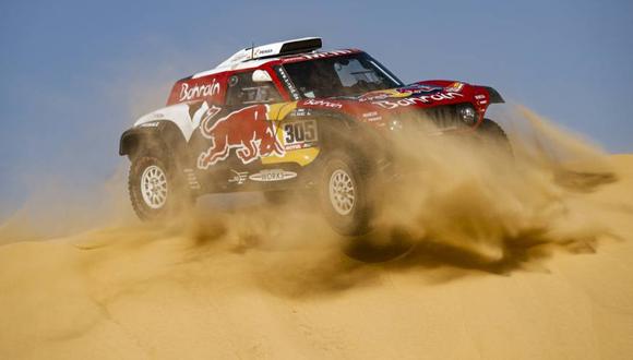 Carlos Sainz, líder de coches. (Foto: Dakar.com)