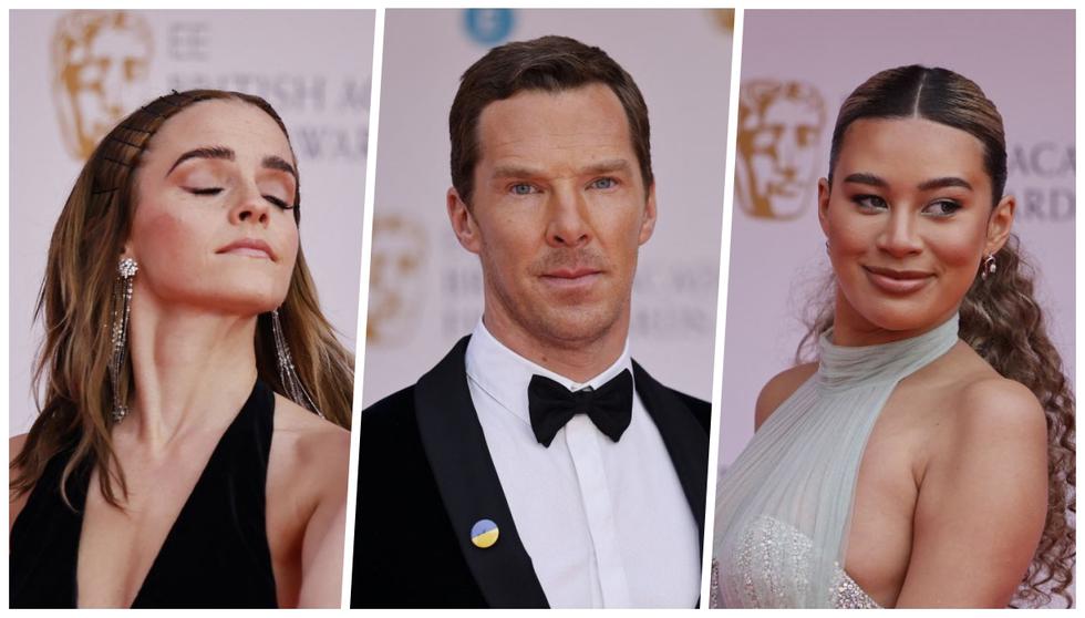 Compartimos algunos de las vestimentas más distintivas durante la alfombra roja de los Bafta, premios de la Academia Británica de las Artes Cinematográficas y de la Televisión
que se celebran este 13 de marzo en el Royal Albert Hall de Londres. (Foto: Tolga Akmen / AFP)