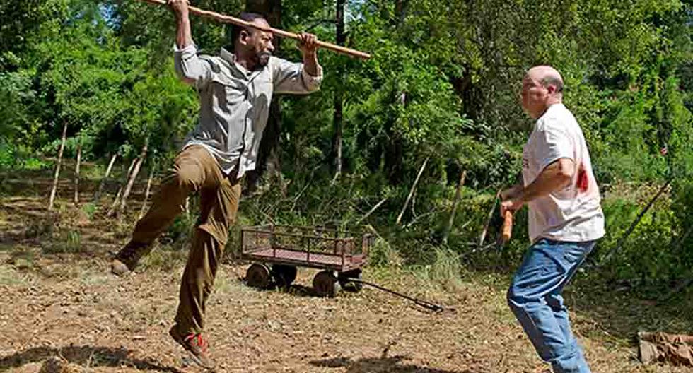 Lennie James es Morgan y John Carroll Lynch es Eastman en 'The Walking Dead' (Foto: AMC)