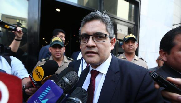 El fiscal José Domingo Pérez reportó actividad inusual en Ministerio Público. (Foto: Alessandro Currarino)