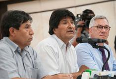 Evo Morales: quienes apoyan mi reelección están "con el pueblo"