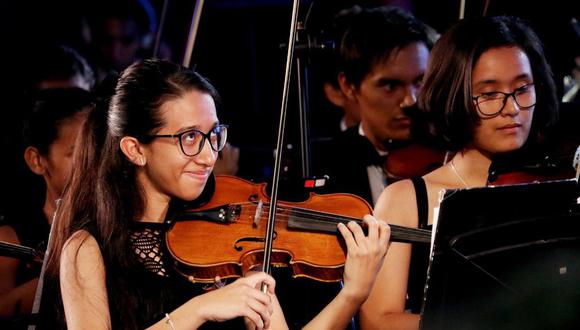 Este domingo, la Orquesta Juvenil Sinfonía Por el Perú se presentará gratuitamente en la Alameda Chabuca Granda. (Crédito: Sinfonía por el Perú)