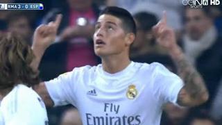 James Rodríguez anotó con Real Madrid luego de 3 meses (VIDEO)