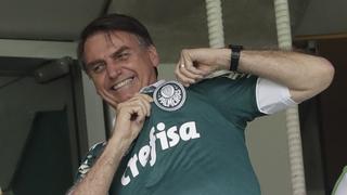 Bolsonaro asistió al partido del Palmeiras para celebrar título con la afición | FOTOS