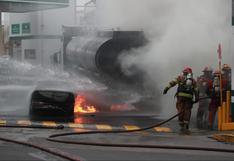 Av. Brasil: actividades de grifo fueron suspendidas tras incendio