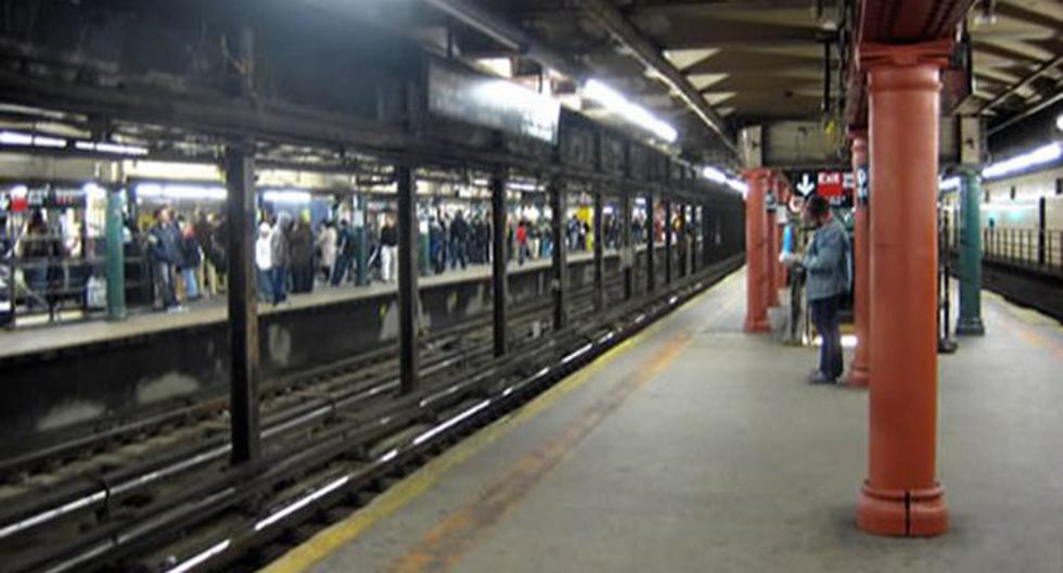 Un sorprendente hallazgo en Metro de Nueva York. (Foto: Medios)