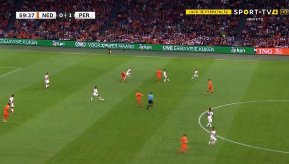 Perú vs. Holanda: el gol de Memphis Depay. (Video: Sport TV de Brasil)