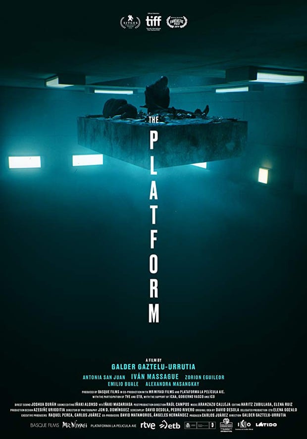 Poster de "El Hoyo" o "The Platform" (Foto: Netflix)