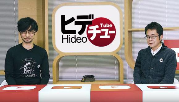 Hideo Kojima se convierte en youtuber y lanza primer programa