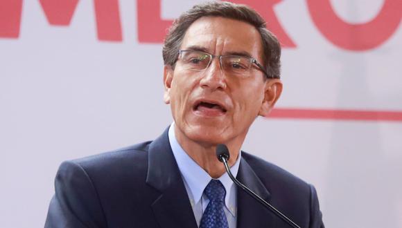 Martín Vizcarra indicó que reducir la propagación de coronavirus está en nuestras manos (Foto: GEC)