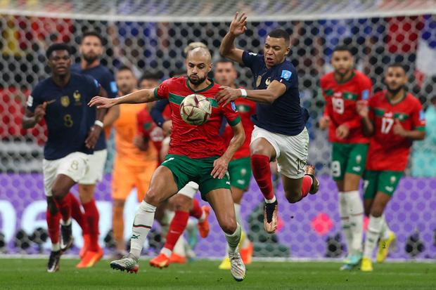 Amrabat was the star in Morocco's midfield |  Photo: AFP