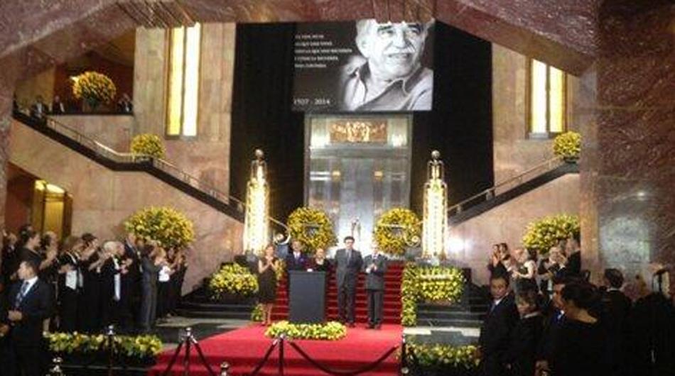 Así fue el homenaje póstumo a Gabriel García Márquez en México - 8