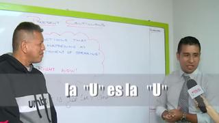 YouTube: el ‘Puma’ Carranza en su primera clase de inglés: “The 'U' is the 'U'” [VIDEO]