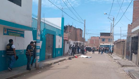 El crimen ocurrió en la parte baja del distrito La Esperanza, en la provincia de Trujillo. (Foto: La Industria)