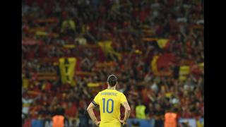Zlatan Ibrahimovic le dijo adiós a Suecia y a la Eurocopa 2016