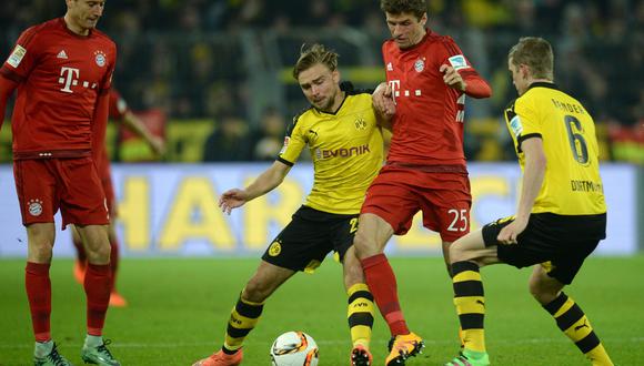 Bayern Múnich y Borussia Dortmund son dos de los equipos que dominan la Bundesliga. (Foto: EFE)