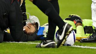Arquero Rui Patricio sufrió brutal golpe ante Liverpool y acabó con una conmoción cerebral [VIDEO]