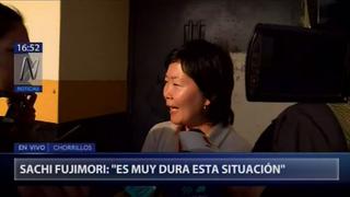 Sachi Fujimori: Keiko está tranquila, "esperando que se lleve un debido proceso"