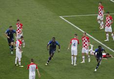Francia vs Croacia: Mandzukic anotó gol en contra tras centro de Griezmann en el 1-0 de los galos [VIDEO]
