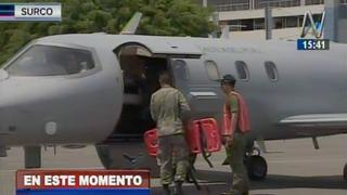 Avioneta FAP trasladó a Lima a paciente crítico desde Tarapoto