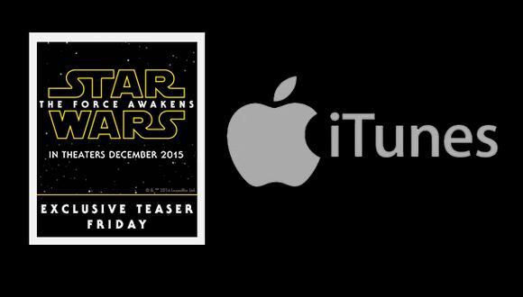 "Star Wars": teaser de "The Force Awakens" estará en iTunes