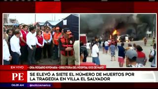 Tragedia en VES: se aumentó a siete la cifra de personas fallecidas tras la explosión