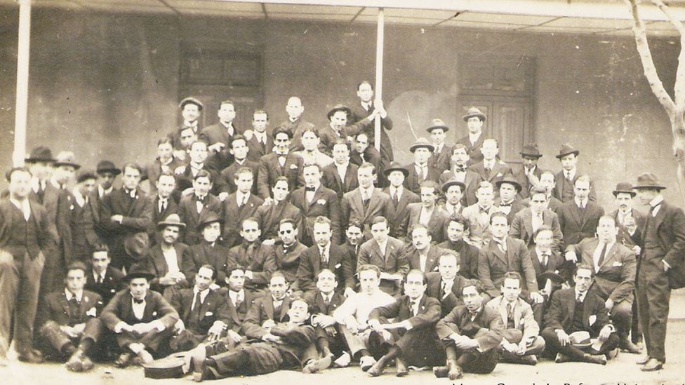 The protagonists of the protests in Córdoba in 1918. (MUSEUM OF THE UNIVERSITY REFORM OF 1918 - UNC).
