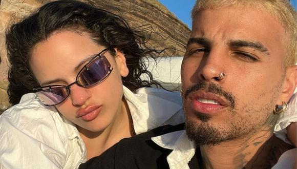 Rosalía y Rauw Alejandro oficializaron su relación en el 2021. (Foto: Rosalía / Instagram)