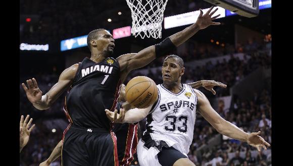 NBA: Spurs vencieron a Miami Heat y lideran Playoffs 2-1
