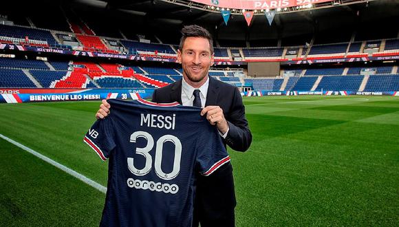 Lionel Messi fue presentado a lo grande por el PSG. (Foto: PSG)