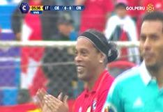 Ronaldinho: su primer lujo con la camiseta del Cienciano