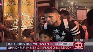 Selección peruana: jugadores del exterior llegaron a Lima