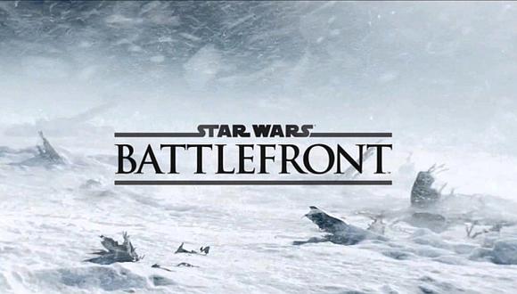 E3 2015: mira el espectacular avance de Star Wars Battlefront