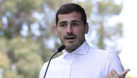 Iker Casillas sufrió un infarto el miércoles pasado en entrenamiento de Porto. (Foto: AP)