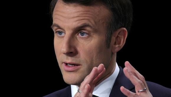 Emmanuel Macron, presidente francés. (REUTERS/Pascal Rossignol)