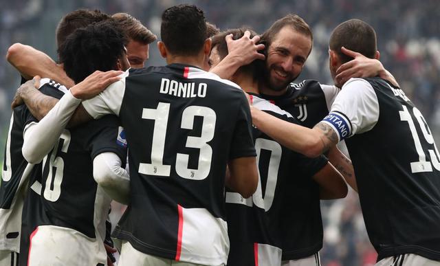 Estas son las mejores imágenes del duelo entre Juventus y Brescia por la jornada 24 de la Serie A de Italia. AFP / Isabella BONOTTO