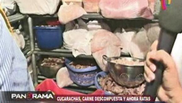 Lima: hallan insectos y alimentos podridos en restaurantes